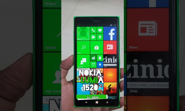 The Nokia Lumia 1520 in 2024 #nokia #nokialumia #1520 The Nokia Lumia 1520 in 2024 #nokia #nokialumia #1520