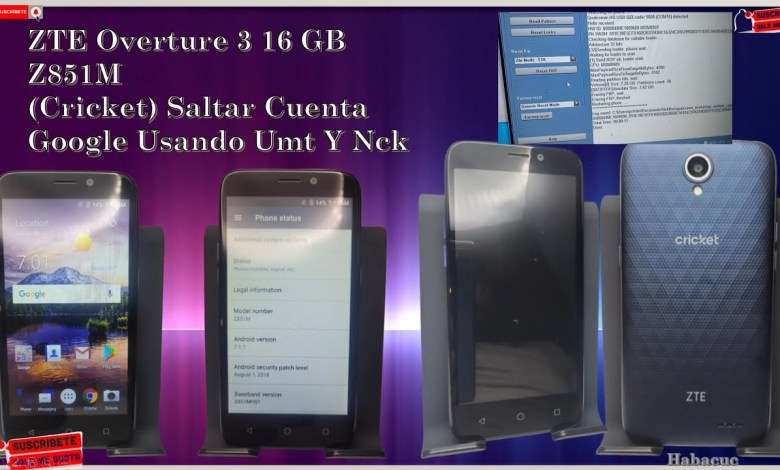 ZTE Overture 3 16 GB Z851M (Cricket) Saltar Cuenta ZTE Overture 3 16 GB Z851M (Cricket) Saltar Cuenta