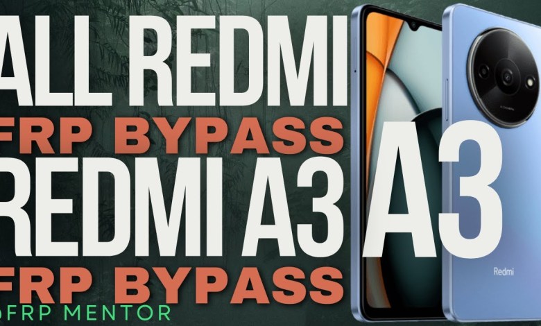 Redmi Mi A3 MIUI 14 FRP Bypass | All Redmi Android 14 Redmi Mi A3 MIUI 14 FRP Bypass | All Redmi Android 14