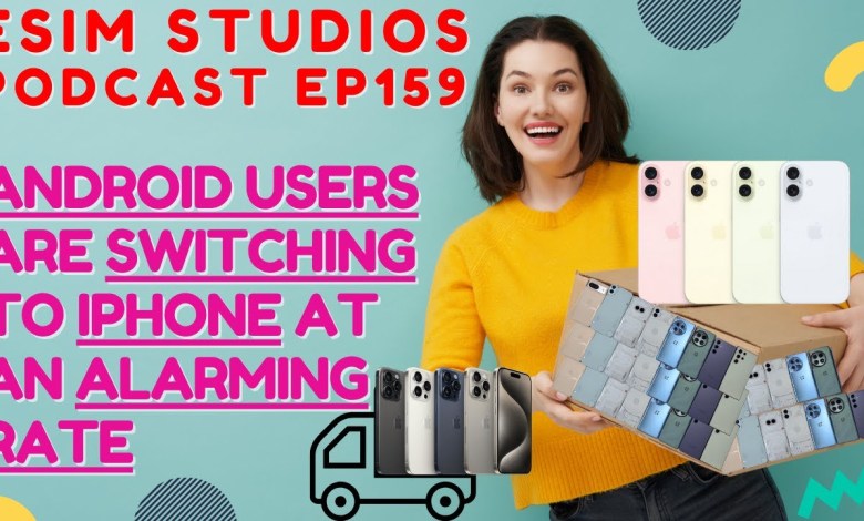 eSIM STUDIOS Podcast Ep 159 | Android Users Are eSIM STUDIOS Podcast Ep 159 | Android Users Are