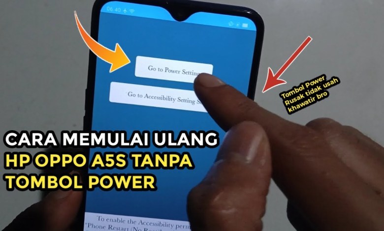How to Restart Oppo A5s Phone Without a Broken Power Button How to Restart Oppo A5s Phone Without a Broken Power Button