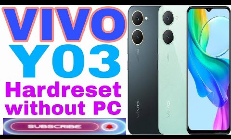 How to Hard Reset VIVO Y03 | Removing Pasword Unlock| How to Hard Reset VIVO Y03 | Removing Pasword Unlock|