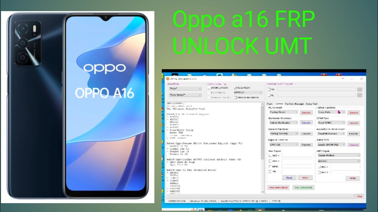 OPPO A16 FRP UNLOCK UMT!!#shorts #viralshorts OPPO A16 FRP UNLOCK UMT!!#shorts #viralshorts