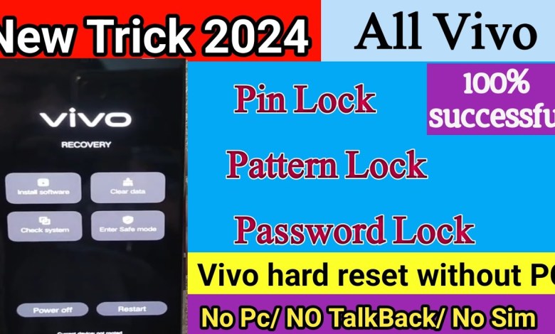 how to pattern unlock Vivo y100, hard reset Vivo y100 how to pattern unlock Vivo y100, hard reset Vivo y100