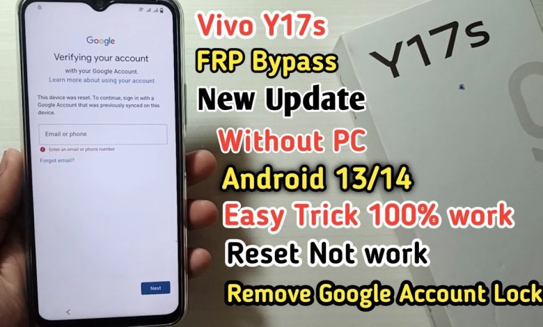Vivo Y17s FRP Bypass Android 13/14 | Vivo Y17s (V2310) Vivo Y17s FRP Bypass Android 13/14 | Vivo Y17s (V2310)