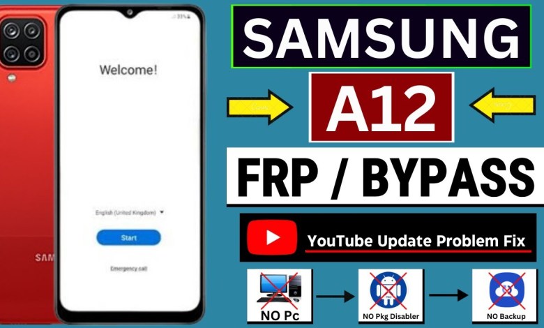 Samsung Galaxy A12 Frp Bypass Without PC | Samsung Galaxy A12 Frp Bypass Without PC |