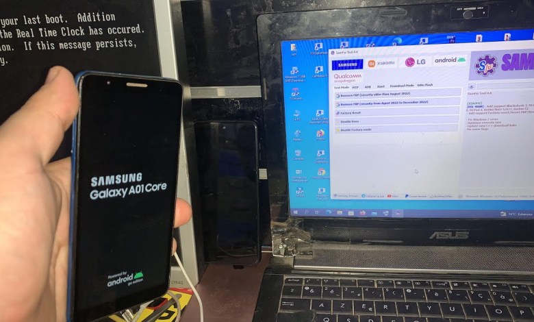 SAMSUNG Galaxy A01 Core FRP Bypass 2023 Without SAMSUNG Galaxy A01 Core FRP Bypass 2023 Without