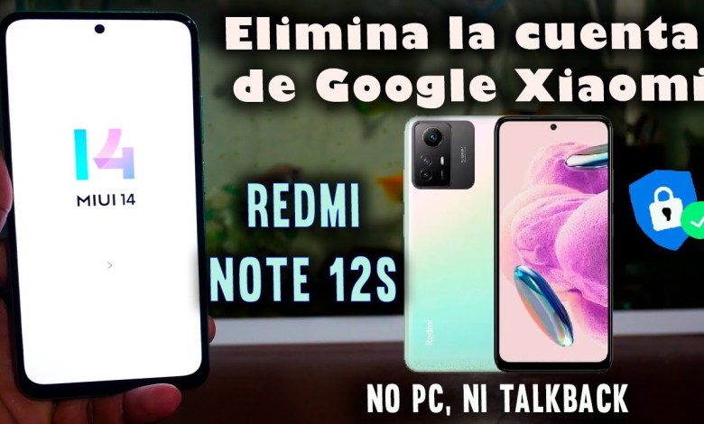 Delete Google Account from a Xiaomi Redmi Note 12s | Delete Google Account from a Xiaomi Redmi Note 12s |