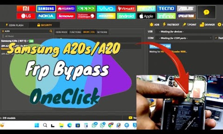 Unlock the Samsung A20S/A20 with this SM-A207FDS FRP Bypass method Unlock the Samsung A20S/A20 with this SM-A207FDS FRP Bypass method