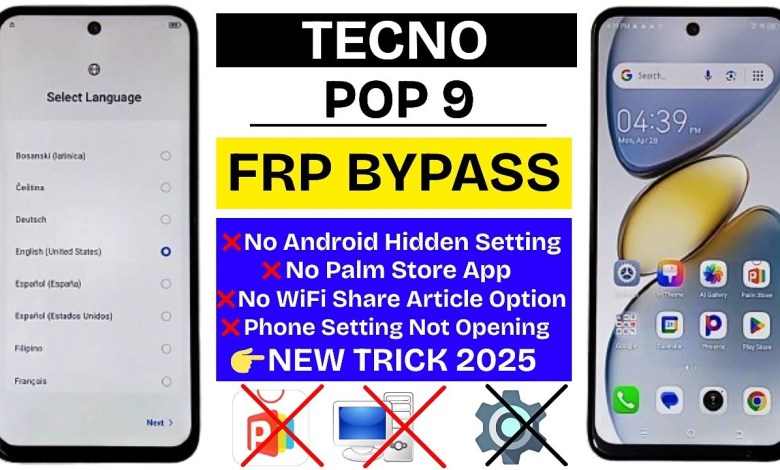 Unlock the Secrets: Bypass FRP on Tecno Pop 9 Running Android 14—No PC Required, Just Wi-Fi! Unlock the Secrets: Bypass FRP on Tecno Pop 9 Running Android 14—No PC Required, Just Wi-Fi!
