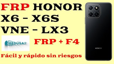 FRP HONOR X6 – X6S 2023 – FRP + F4 con Medusa Box – sin FRP HONOR X6 – X6S 2023 – FRP + F4 con Medusa Box – sin