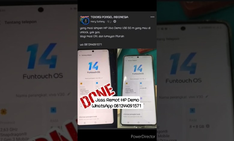 RESET DEMO VIVO V30 5G RESET DEMO VIVO V30 5G