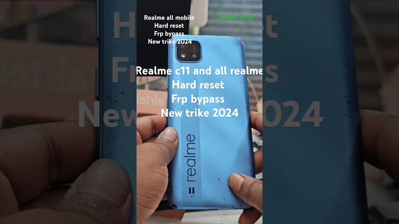 Unlock the secret to bypassing FRP and performing a hard reset on all realme mobile devices! #frpbypass Unlock the secret to bypassing FRP and performing a hard reset on all realme mobile devices! #frpbypass
