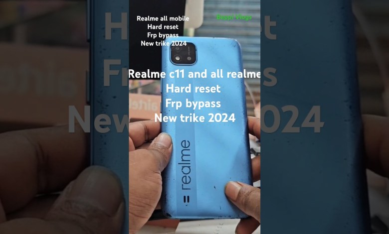 Unlock the secret to bypassing FRP and performing a hard reset on all realme mobile devices! #frpbypass Unlock the secret to bypassing FRP and performing a hard reset on all realme mobile devices! #frpbypass