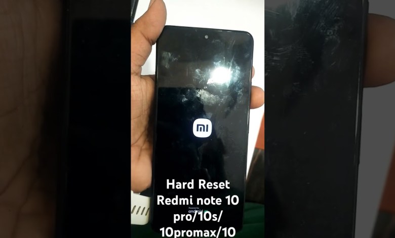Redmi hard Reset || Redmi note 10 pro /10s/10 pro Max Redmi hard Reset || Redmi note 10 pro /10s/10 pro Max