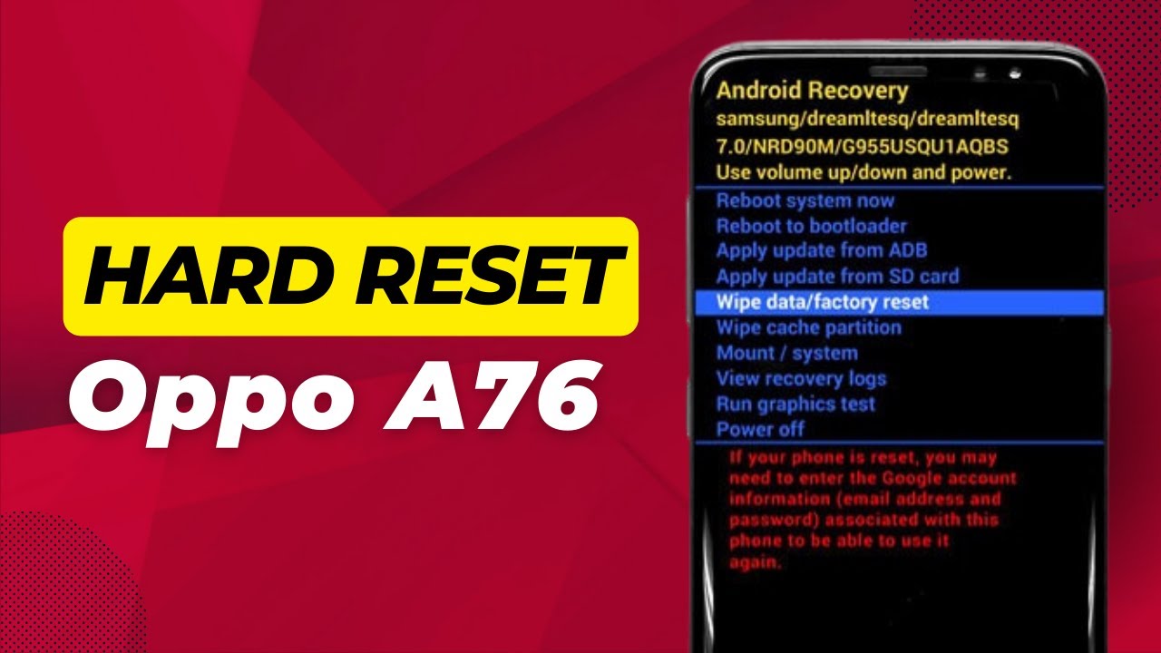 How To Hard Reset Oppo A76 (Quick & Easy) How To Hard Reset Oppo A76 (Quick & Easy)