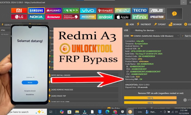 Uncover the Mystery: Redmi A3 (23129RN51X) FRP Bypass Unlock Tool Uncover the Mystery: Redmi A3 (23129RN51X) FRP Bypass Unlock Tool