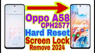 Oppo A58 (CPH2577) Remove Screen Lock/Hard Reset 2024 Oppo A58 (CPH2577) Remove Screen Lock/Hard Reset 2024