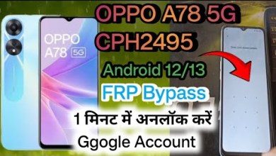 OPPO A78 5G Frp bypass without pc || Oppo CPH2495 Frp OPPO A78 5G Frp bypass without pc || Oppo CPH2495 Frp