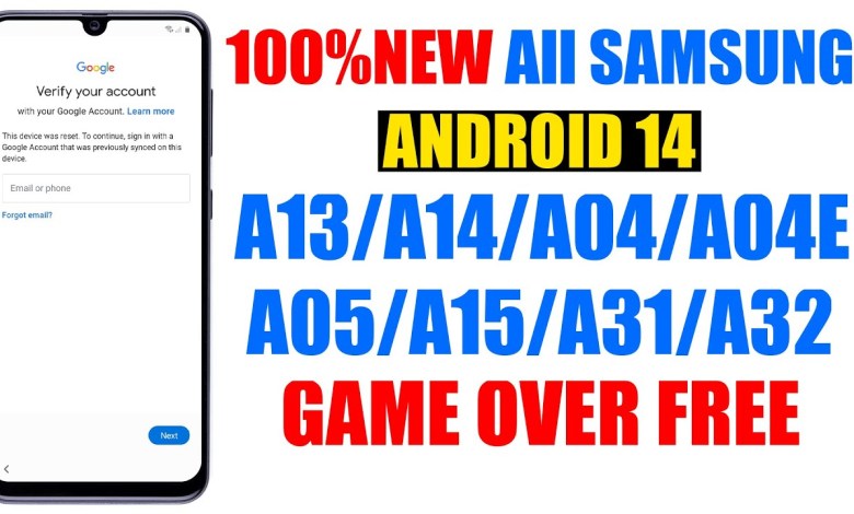 Samsung Android 14 FRP Bypass || Google Account Samsung Android 14 FRP Bypass || Google Account