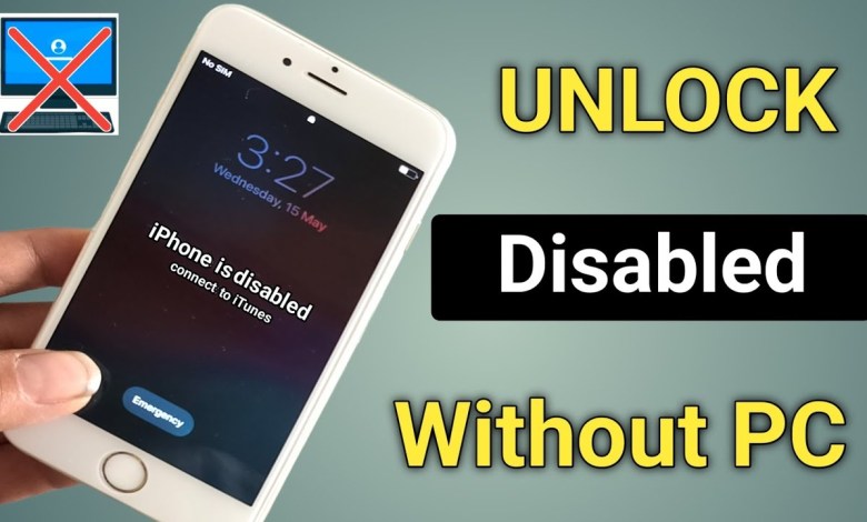 How To Unlock Disabled iPhone Without Computer And How To Unlock Disabled iPhone Without Computer And