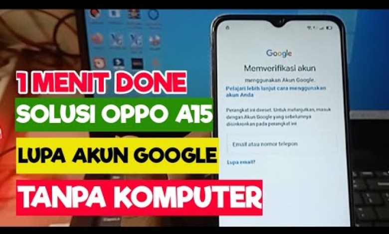 Bypass Frp Oppo A15 Without a PC! Solution to Forgot Google Account Bypass Frp Oppo A15 Without a PC! Solution to Forgot Google Account