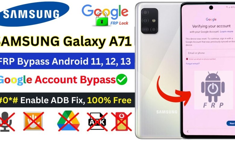 Samsung Galaxy A71 FRP Bypass 2024! All Samsung Android Samsung Galaxy A71 FRP Bypass 2024! All Samsung Android