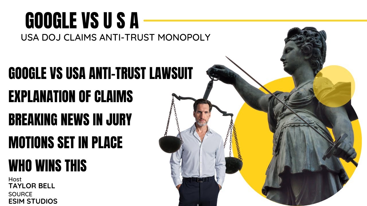 Google VS USA DOJ Anti-Trust Lawsuit Monopoly Break Google VS USA DOJ Anti-Trust Lawsuit Monopoly Break
