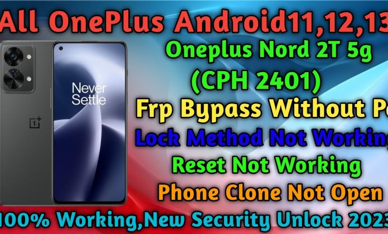Oneplus Nord 2t(Cph2401) frp Bypass without pc/new Oneplus Nord 2t(Cph2401) frp Bypass without pc/new