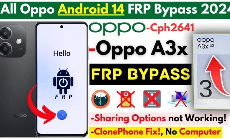 Curious about Oppo A3x Frp Bypass 2024 Without PC? Discover how to bypass all Oppo Frp locks! Curious about Oppo A3x Frp Bypass 2024 Without PC? Discover how to bypass all Oppo Frp locks!