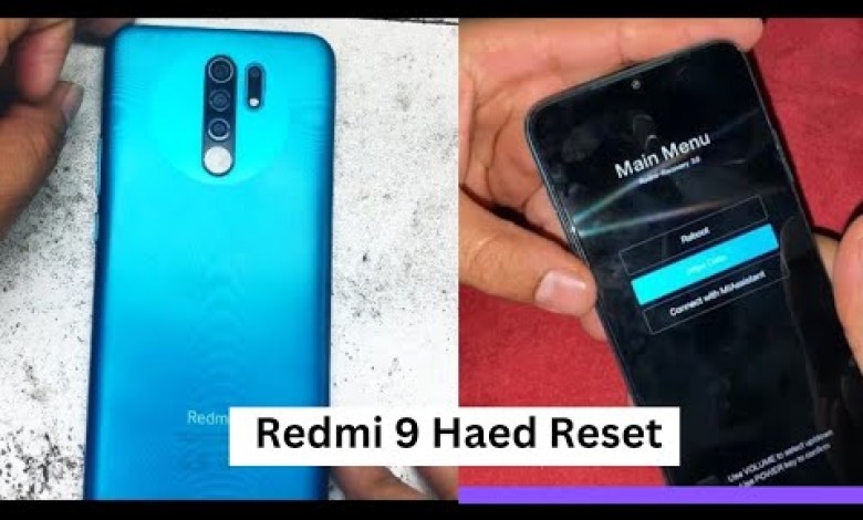 How to hard reset xiaomi redmi 9 – factory reset / How to hard reset xiaomi redmi 9 – factory reset /