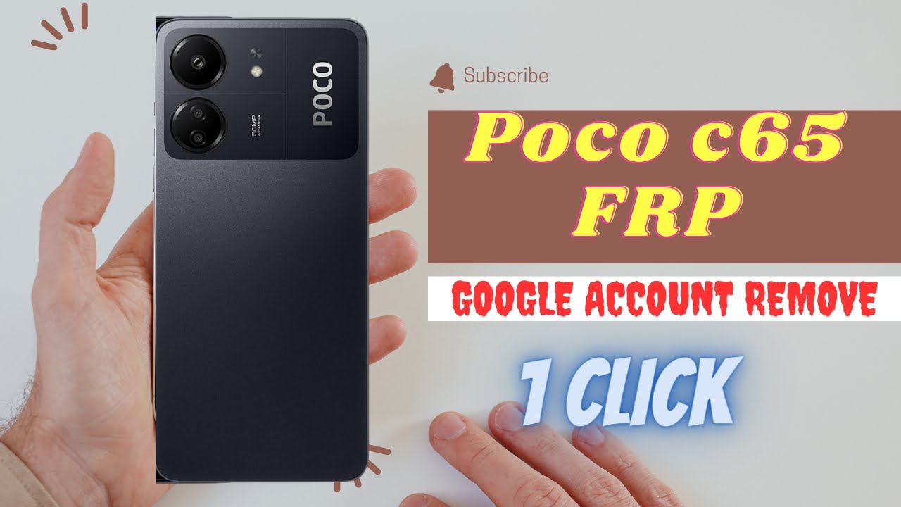 Poco C65 FRP Remove 1 Click Done Poco C65 FRP Remove 1 Click Done