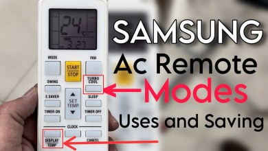 Samsung AC Remote Control, Working Modes, Function Samsung AC Remote Control, Working Modes, Function