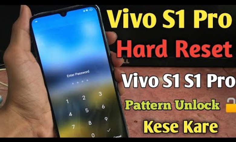 How To Hard Reset Vivo S1 Pro Without Pc | Vivo S1 S1 How To Hard Reset Vivo S1 Pro Without Pc | Vivo S1 S1