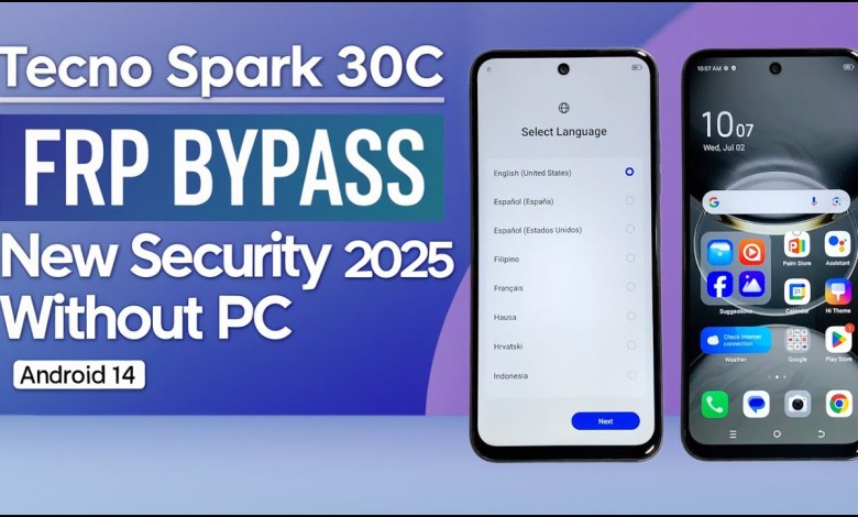 Unlocking Secrets: Tecno Spark 30C FRP Bypass Guide for 2025 – How to Easily Access Your Google Account! Unlocking Secrets: Tecno Spark 30C FRP Bypass Guide for 2025 – How to Easily Access Your Google Account!