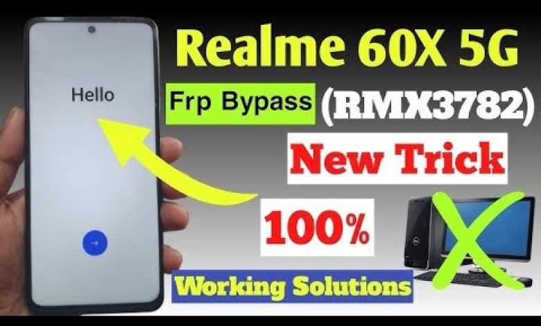 Realme narzo 60X 5G Frp Bypass Android 13 || Realme narzo 60X 5G Frp Bypass Android 13 ||
