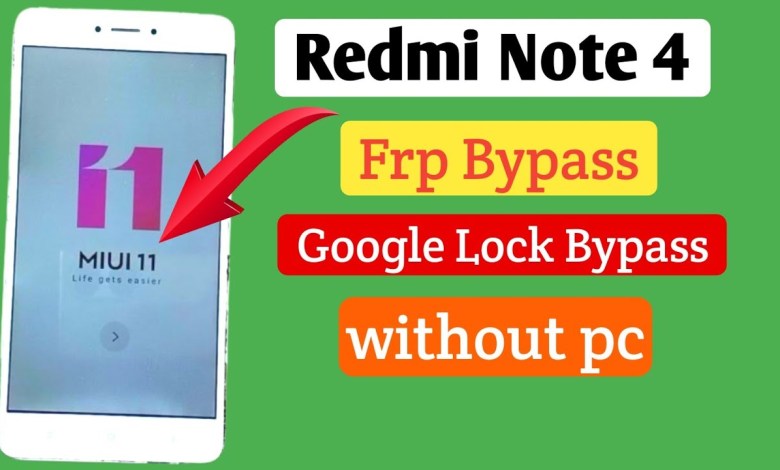 Redmi Note 4 Frp Unlock Without pc || without reset || Redmi Note 4 Frp Unlock Without pc || without reset ||