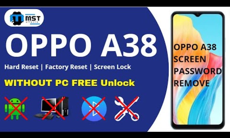 How to Hard Reset OPPO A38 – Forget Password Pin How to Hard Reset OPPO A38 – Forget Password Pin