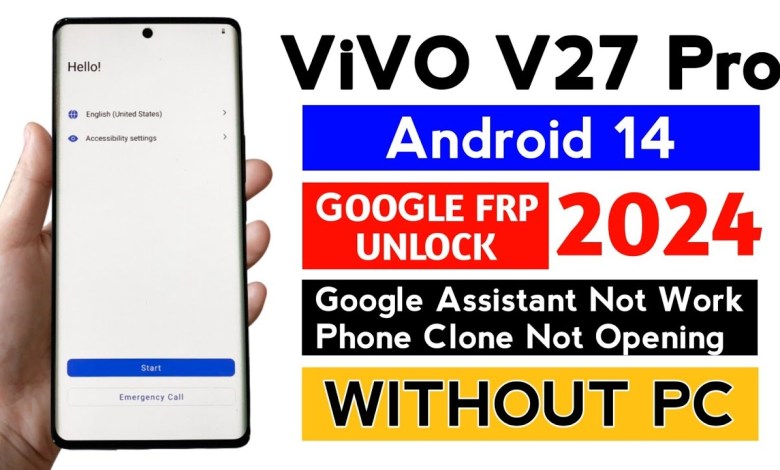 Vivo V27 Pro 5G (V2230) Frp Bypass Android 14 | Gmail Vivo V27 Pro 5G (V2230) Frp Bypass Android 14 | Gmail