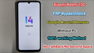 Redmi 13C FRP Bypass Android 13 MIUI 14/Google/Gmail Redmi 13C FRP Bypass Android 13 MIUI 14/Google/Gmail
