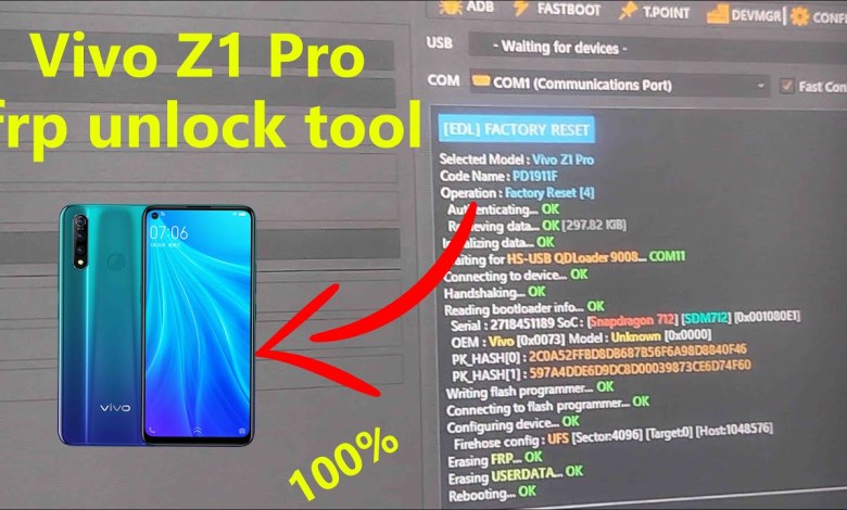 Discover the Vivo Z1 Pro FRP Unlock Tool and Pattern Unlock Method! Discover the Vivo Z1 Pro FRP Unlock Tool and Pattern Unlock Method!