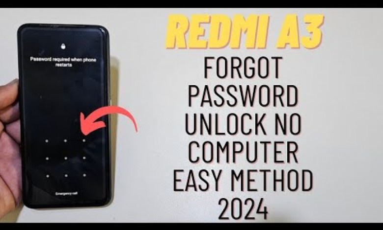 Redmi A3 Hard Reset Pattren Pincode Unlock Without Pc Redmi A3 Hard Reset Pattren Pincode Unlock Without Pc