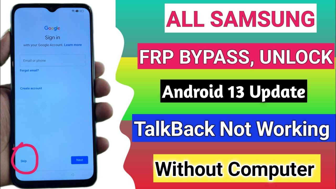 Samsung Frp Bypass Android 13 Without Pc | Samsung Samsung Frp Bypass Android 13 Without Pc | Samsung