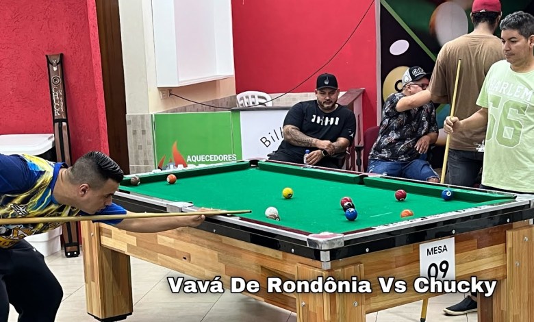 Chucky Vs Vavá De Rondônia SINUCA LIVE IN GUARULHOS Chucky Vs Vavá De Rondônia SINUCA LIVE IN GUARULHOS