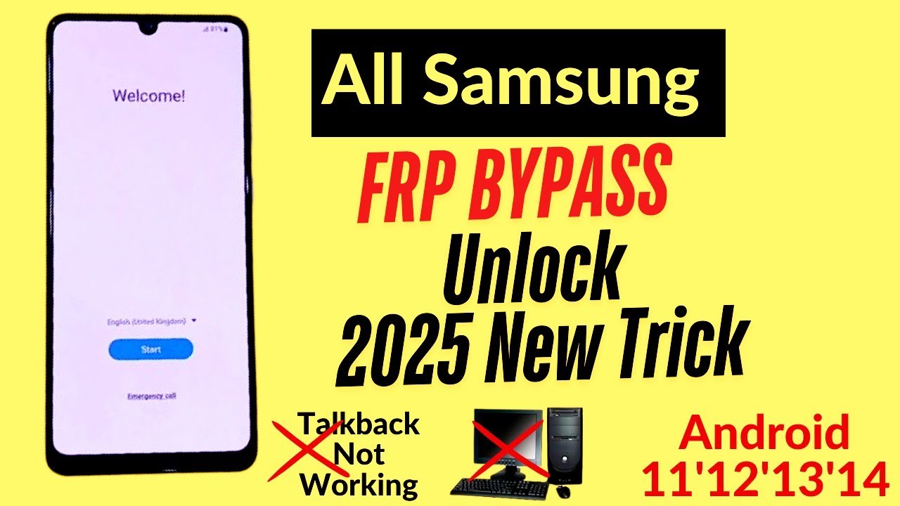 Discover the groundbreaking 2025 Samsung FRP Bypass Method for Android 12-13-14 Discover the groundbreaking 2025 Samsung FRP Bypass Method for Android 12-13-14