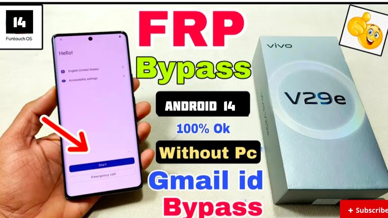 Uncover the latest Vivo V29e FRP Bypass trick for Android 14 | Get curious about how to bypass FRP on Vivo V29e Uncover the latest Vivo V29e FRP Bypass trick for Android 14 | Get curious about how to bypass FRP on Vivo V29e