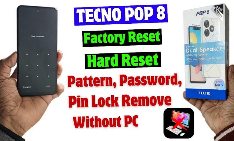 Tecno POP 8 unlock – without Computer | Tecno BG6h Tecno POP 8 unlock – without Computer | Tecno BG6h