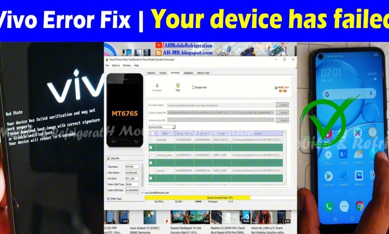 How to Fix Vivo Error Your device has failed | Vivo Y30 How to Fix Vivo Error Your device has failed | Vivo Y30
