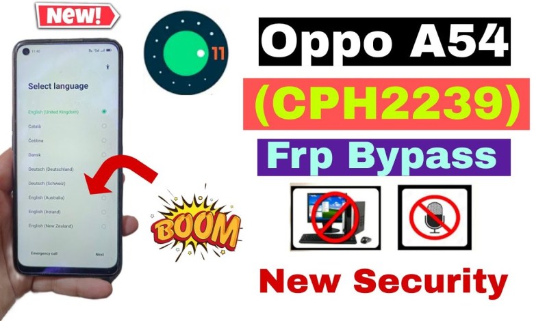 OPPO A54 FRP BYPASS 100% WITHOUT PC ANDROID 11/12 | OPPO A54 FRP BYPASS 100% WITHOUT PC ANDROID 11/12 |