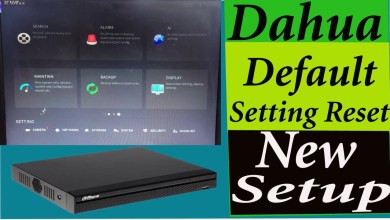 How to Reset Dahua DVR to Factory Default Settings How to Reset Dahua DVR to Factory Default Settings